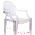 Crystal  Louise Ghost Chair with Arm